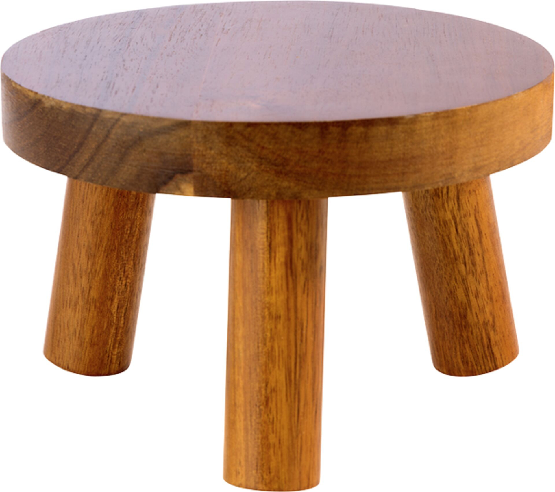 Buffetständer "Holzfuß" Ø 15 cm, H: 10 cm